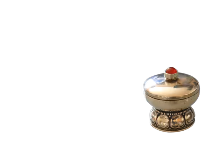 Maha Mantra Chakra Reliquary