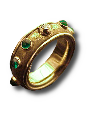 Emerald Ring Mala